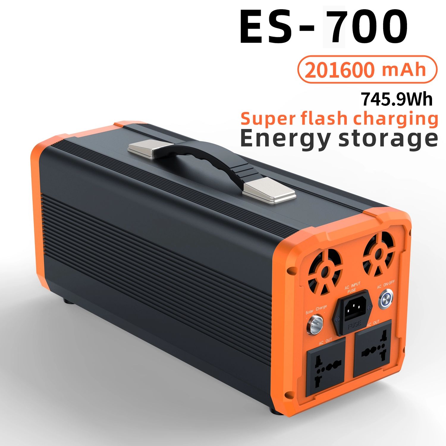 ES-700 Energy Storage Power solar inverter for outdoor use with lithium battery
