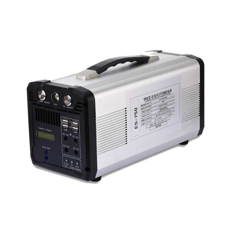 ES-750 Energy Storage Power solar inverter for outdoor use with lithium battery